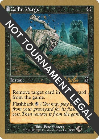 Coffin Purge - 2002 Carlos Romao (ODY) (SB), World Championship Decks #173497