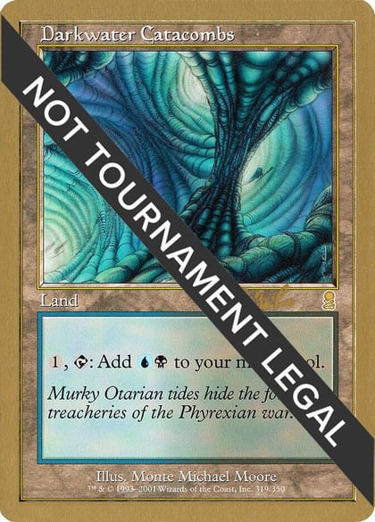 Darkwater Catacombs - 2002 Carlos Romao (ODY), World Championship Decks #173500