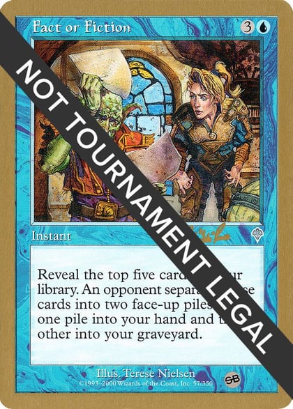 Fact or Fiction - 2002 Carlos Romao (INV) (SB), World Championship Decks #173503