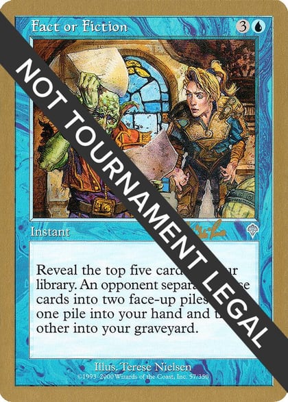 Fact or Fiction - 2002 Carlos Romao (INV), World Championship Decks #173504