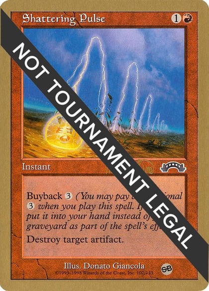 Shattering Pulse - 1999 Kai Budde (EXO) (SB), World Championship Decks #173570