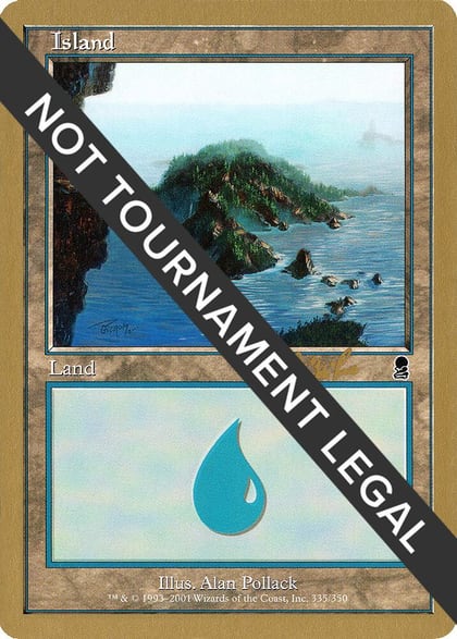 Island (335) - 2002 Carlos Romao (ODY), World Championship Decks #173815