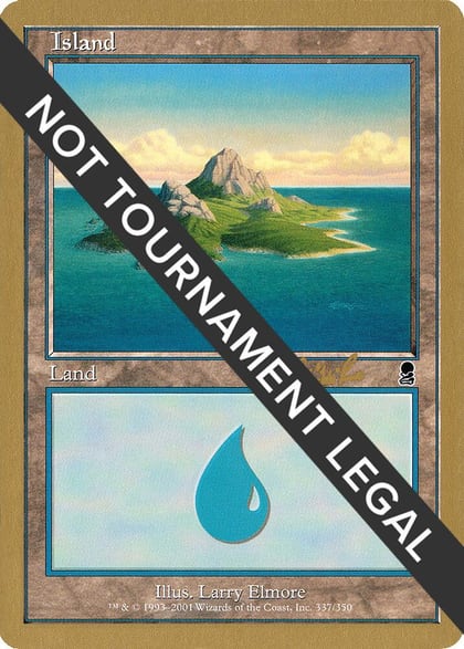 Island (337) - 2002 Carlos Romao (ODY), World Championship Decks #173819