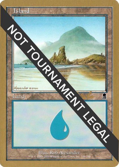 Island (338) - 2002 Carlos Romao (ODY), World Championship Decks #173821