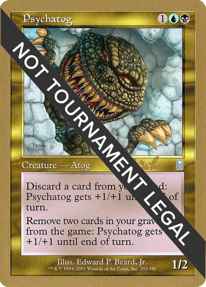 Psychatog - 2002 Carlos Romao (ODY), World Championship Decks #173825