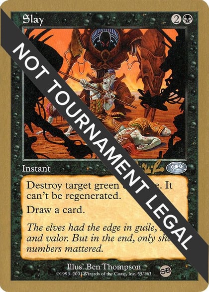 Slay - 2002 Carlos Romao (PLS) (SB), World Championship Decks #173829