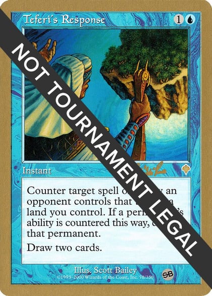Teferi's Response - 2002 Carlos Romao (INV) (SB), World Championship Decks #173833