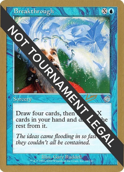 Breakthrough - 2002 Raphael Levy (TOR), World Championship Decks #173837