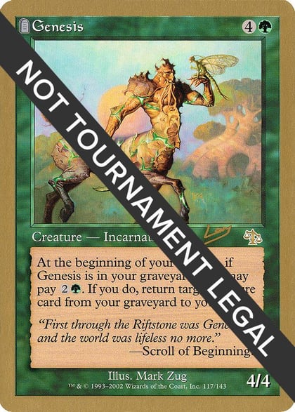 Genesis - 2002 Raphael Levy (JUD), World Championship Decks #173849