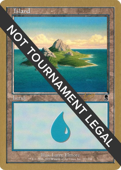 Island (337) - 2002 Raphael Levy (ODY), World Championship Decks #173850