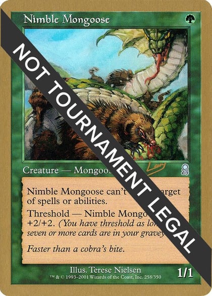 Nimble Mongoose - 2002 Raphael Levy (ODY), World Championship Decks #173861