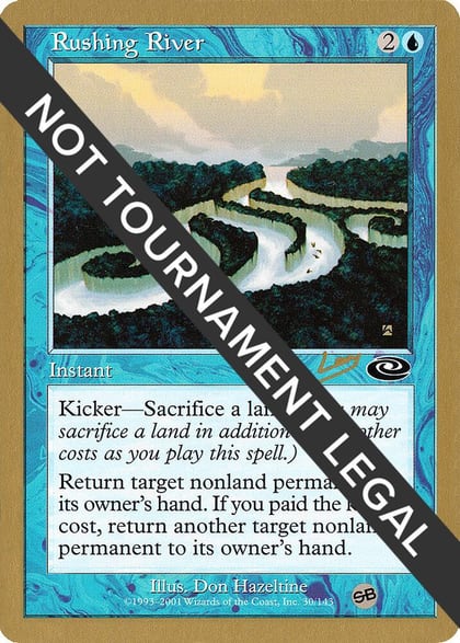 Rushing River - 2002 Raphael Levy (PLS) (SB), World Championship Decks #173868
