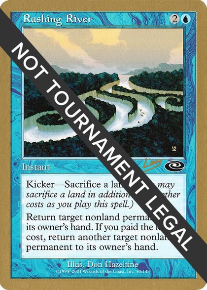 Rushing River - 2002 Raphael Levy (PLS), World Championship Decks #173869
