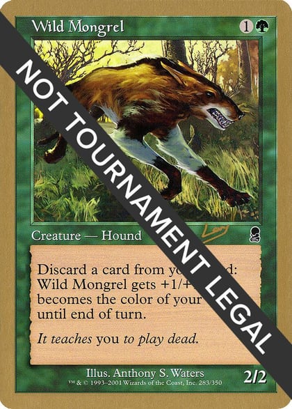 Wild Mongrel - 2002 Raphael Levy (ODY), World Championship Decks #173872