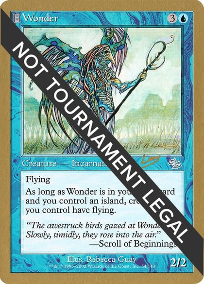 Wonder - 2002 Raphael Levy (JUD), World Championship Decks #173873