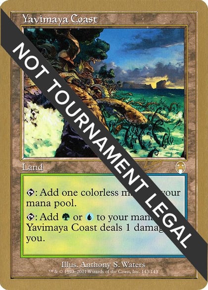 Yavimaya Coast - 2002 Raphael Levy (APC), World Championship Decks #173874