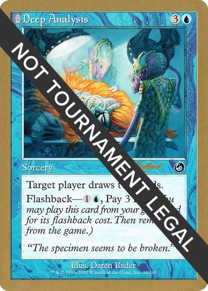 Deep Analysis - 2002 Sim Han How (TOR), World Championship Decks #173877