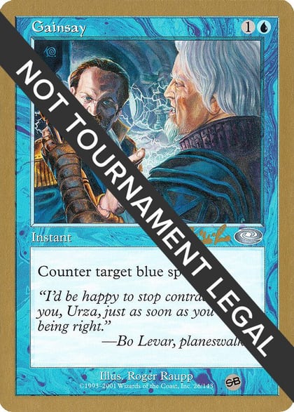 Gainsay - 2002 Carlos Romao (PLS) (SB), World Championship Decks #173890