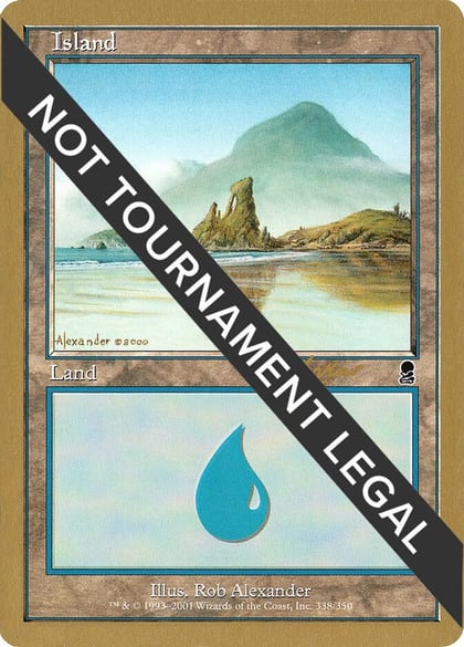Island (338) - 2002 Sim Han How (ODY), World Championship Decks #173892