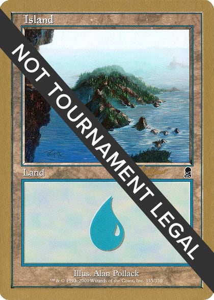 Island (335) - 2002 Sim Han How (ODY), World Championship Decks #173894