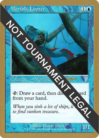 Merfolk Looter - 2002 Sim Han How (7ED), World Championship Decks #173897
