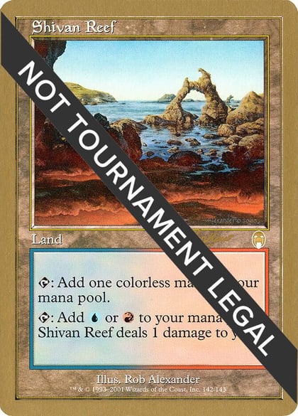 Shivan Reef - 2002 Sim Han How (APC), World Championship Decks #173902