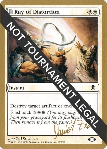 Ray of Distortion - 2003 Daniel Zink (ODY) (SB), World Championship Decks #174071