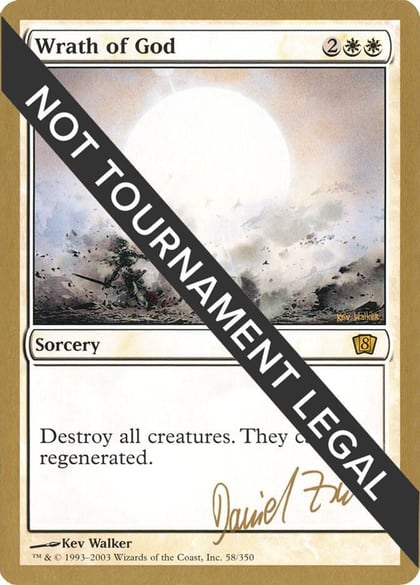 Wrath of God - 2003 Daniel Zink (8ED), World Championship Decks #174079