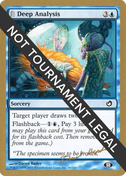 Deep Analysis - 2003 Dave Humpherys (TOR) (SB), World Championship Decks #174089