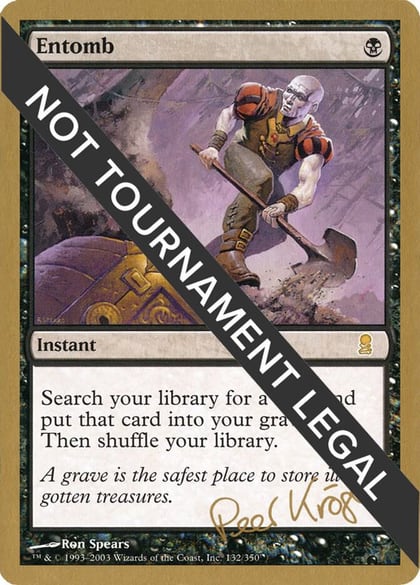 Entomb - 2003 Peer Kroger (ODY), World Championship Decks #174143