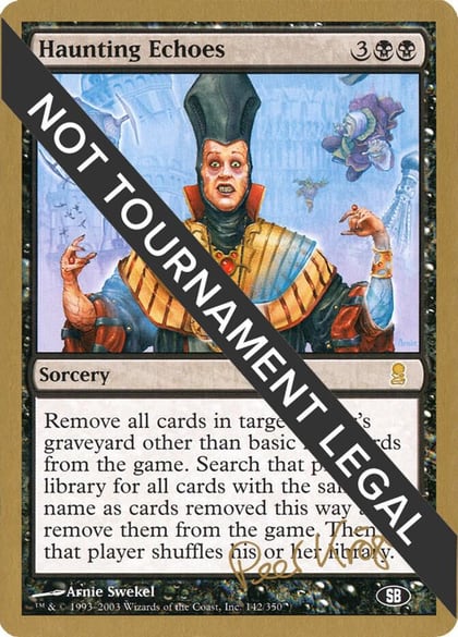 Haunting Echoes - 2003 Peer Kroger (JUD) (SB), World Championship Decks #174145