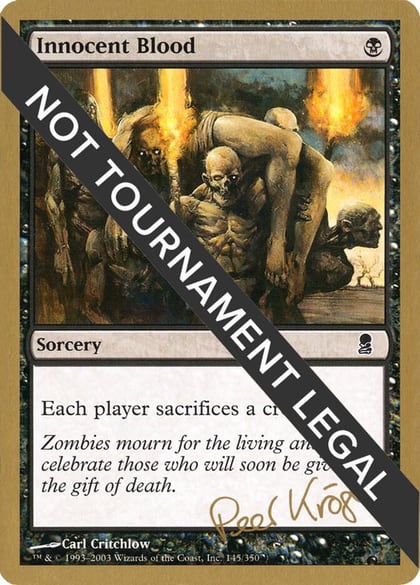 Innocent Blood - 2003 Peer Kroger (ODY), World Championship Decks #174146