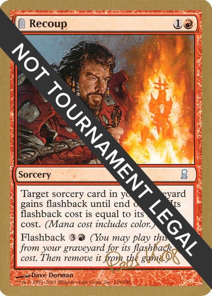 Recoup - 2003 Peer Kroger (ODY), World Championship Decks #174158
