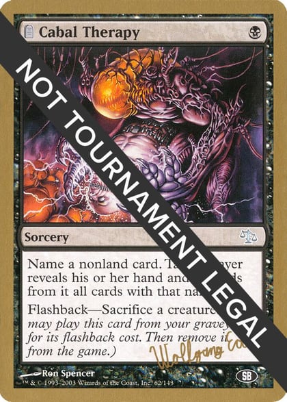 Cabal Therapy - 2003 Wolfgang Eder (JUD) (SB), World Championship Decks #174173