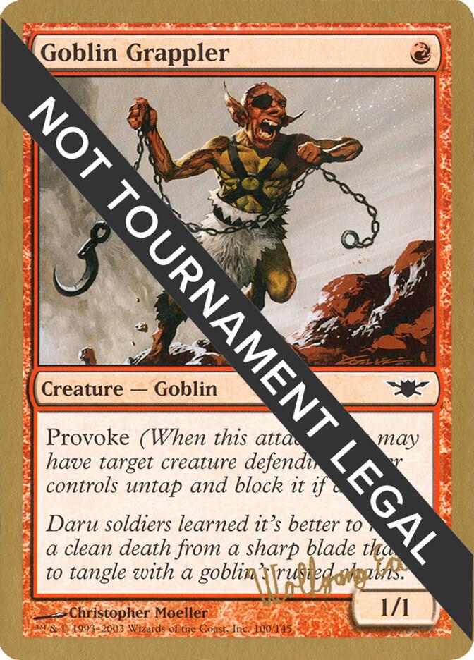 Goblin Grappler - 2003 Wolfgang Eder (LGN), World Championship Decks #174178