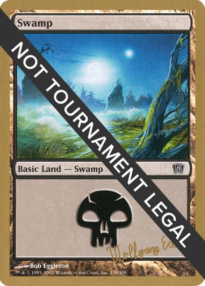 Swamp (339) - 2003 Wolfgang Eder (8ED), World Championship Decks #174196