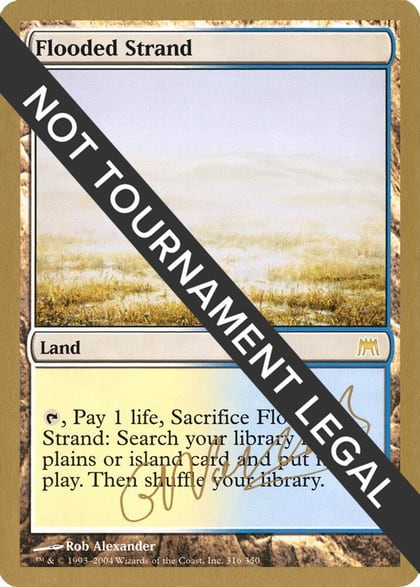 Flooded Strand - 2004 Gabriel Nassif (ONS), World Championship Decks #174329