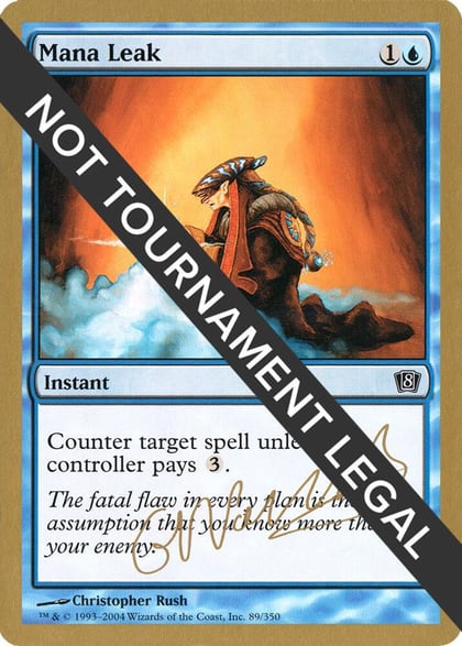 Mana Leak - 2004 Gabriel Nassif (8ED), World Championship Decks #174335