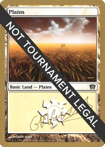 Plains (331) - 2004 Gabriel Nassif (8ED), World Championship Decks #174339