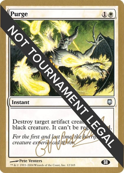 Purge - 2004 Gabriel Nassif (DST) (SB), World Championship Decks #174340