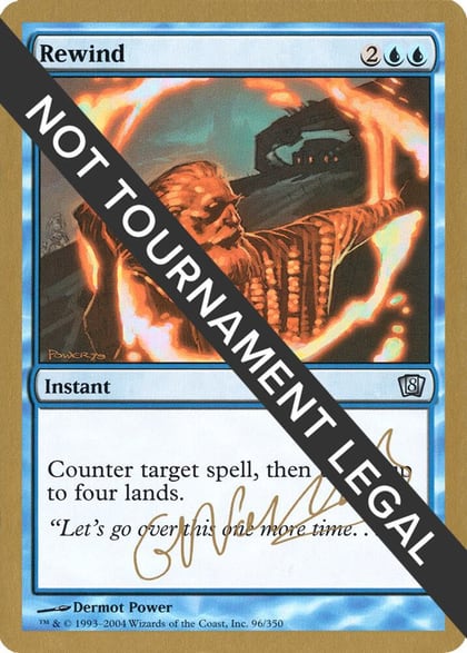 Rewind - 2004 Gabriel Nassif (8ED), World Championship Decks #174342