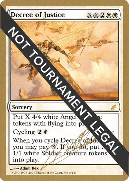 Decree of Justice - 2004 Julien Nuijten (SCG), World Championship Decks #174352