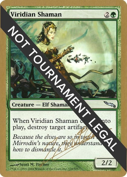 Viridian Shaman - 2004 Julien Nuijten (MRD), World Championship Decks #174373