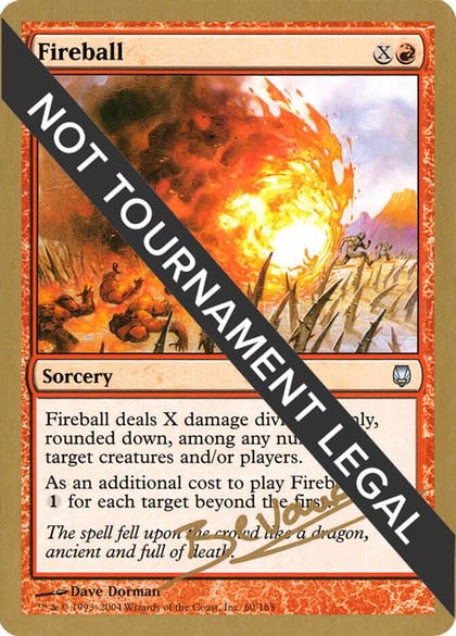 Fireball - 2004 Manuel Bevand (DST), World Championship Decks #174381