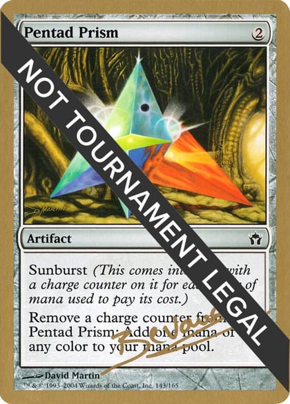 Pentad Prism - 2004 Manuel Bevand (DST), World Championship Decks #174390