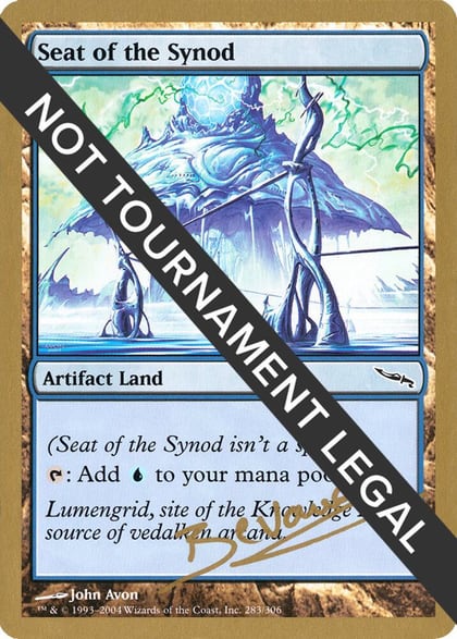 Seat of the Synod - 2004 Manuel Bevand (MRD), World Championship Decks #174392