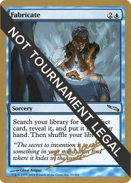 Fabricate - 2004 Manuel Bevand (MRD), World Championship Decks #175264