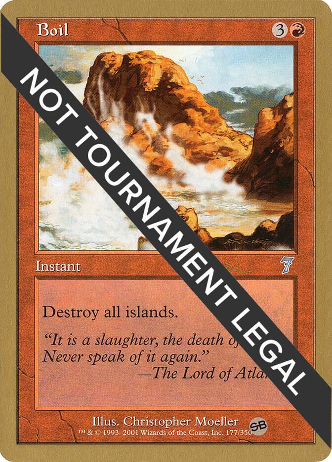 Boil - 2001 Jan Tomcani (7ED) (SB), World Championship Decks #189739