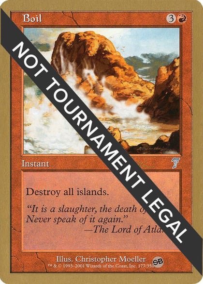 Boil - 2001 Jan Tomcani (7ED) (SB), World Championship Decks #189739