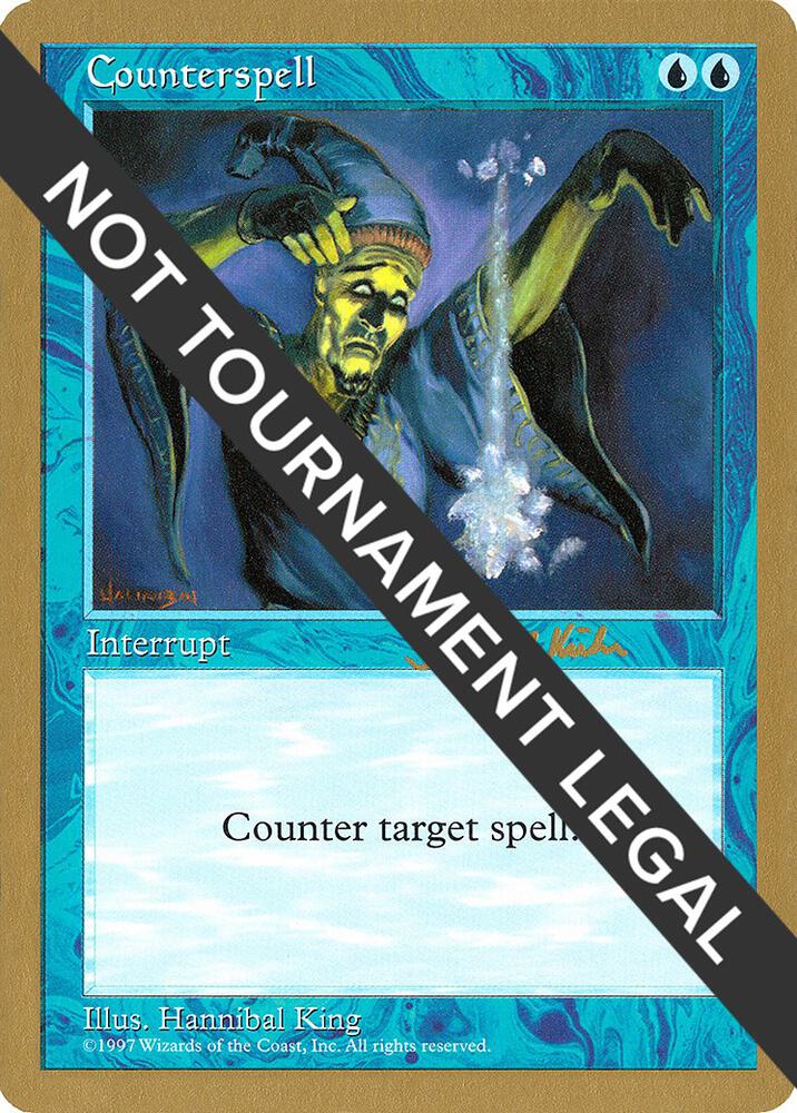 Counterspell - 1997 Janosch Kuhn (5ED), World Championship Decks #189740